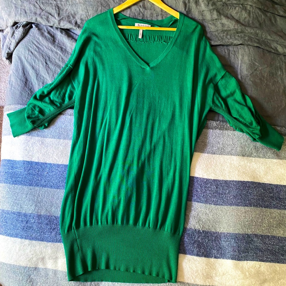 BCBG Kelly Green Bubble Dress